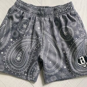 Gray Paisley Baseball Lifestyle 101 Shorts